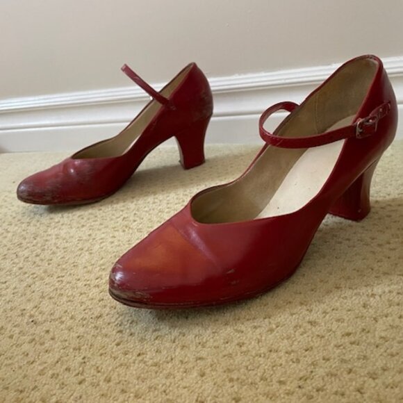Ballroom Dance Shoes - size 9.5 - Picture 1 of 8